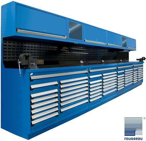 rousseau metal 8 drawer steel tool roller cabinet|Mobile Cabinets Heavy Duty .